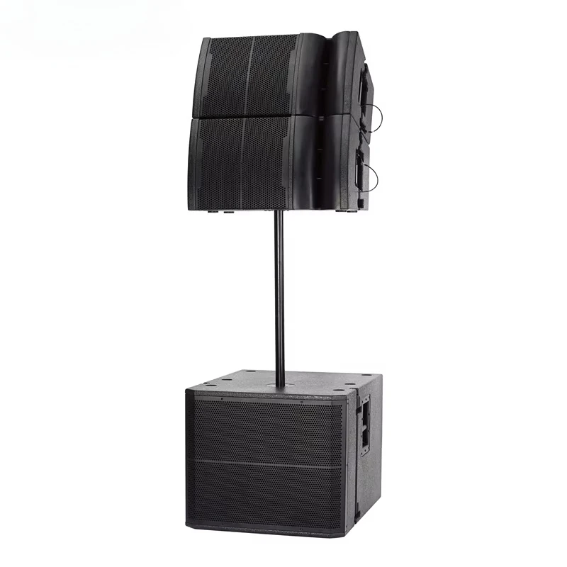 Pro 12inch Active Speaker Neodymium Wooden Line Array System Stage Pro Audio