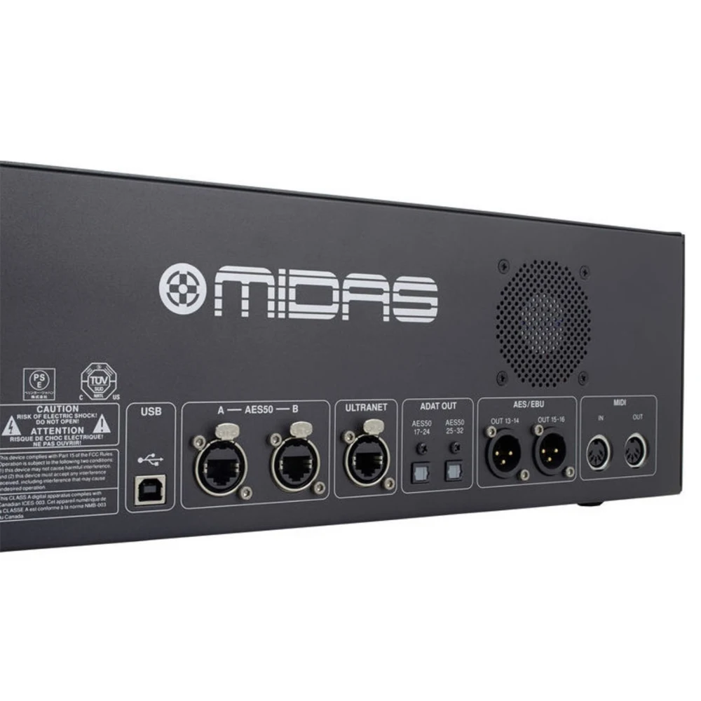 صندوق مسرح Midas DL32 Digital Snake 32 مدخلًا لنظام صوت مزج الصوت الاحترافي للعرض المباشر