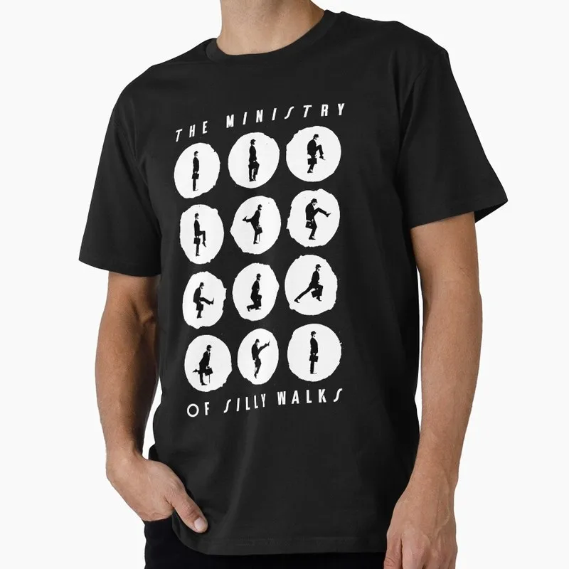 Funny Monty Python Gift T-shirt Short Sleeve Tee British Comedy Graphic clothes US size Tops S-6XL