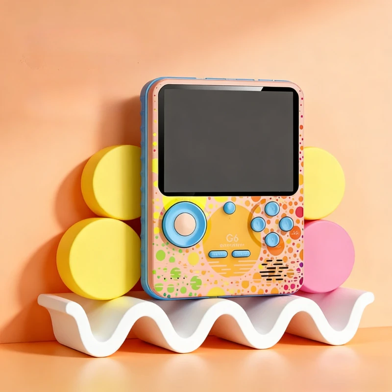 

Портативная игровая консоль G6 с экраном 3,5 дюйма, портативное игровое устройство, плеер, поддержка видеоигрового автомата для детей