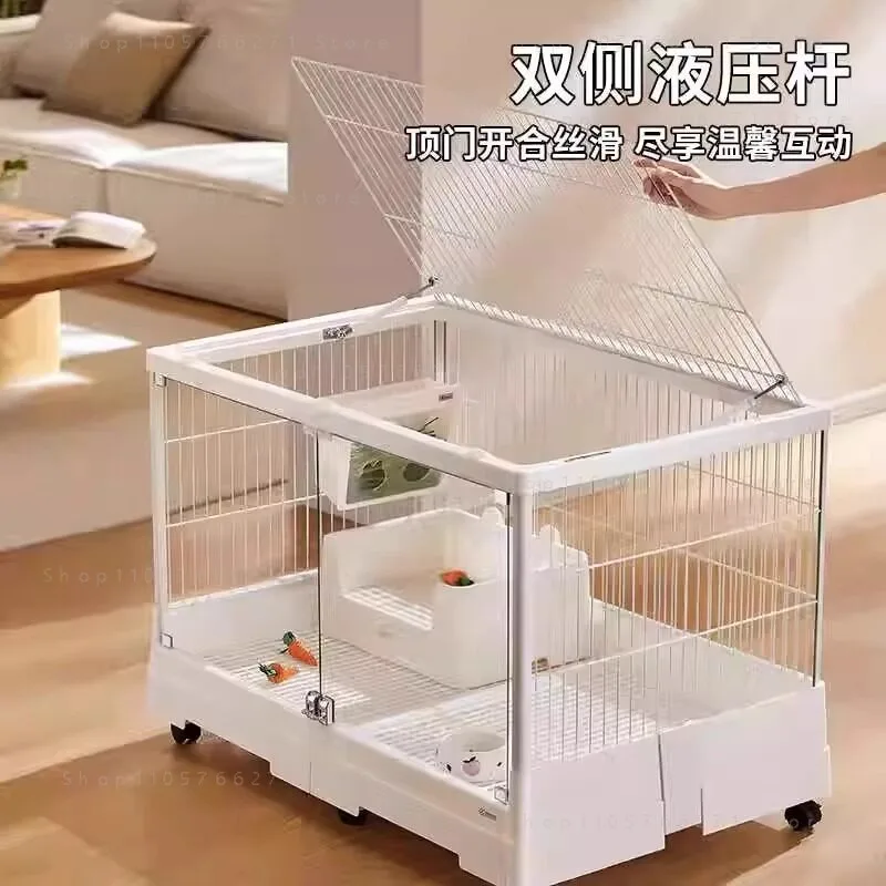 For New Rabbit Cage R81Pro R100pro Landscape Cage Anti-Spray Rabbit Dutch Pig Household Cage