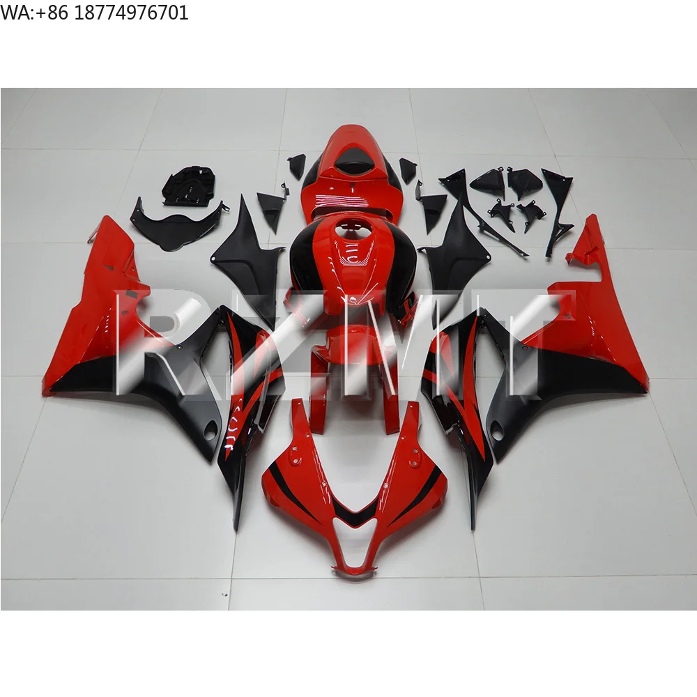 

Для мотоцикла HONDA CBR600RR 2007-2008: Комплект обтекателей из ABS-пластика, изготовленный методом литья под давлением, индивидуальный дизайн, полный комплект кузовных деталей H0607-101a
