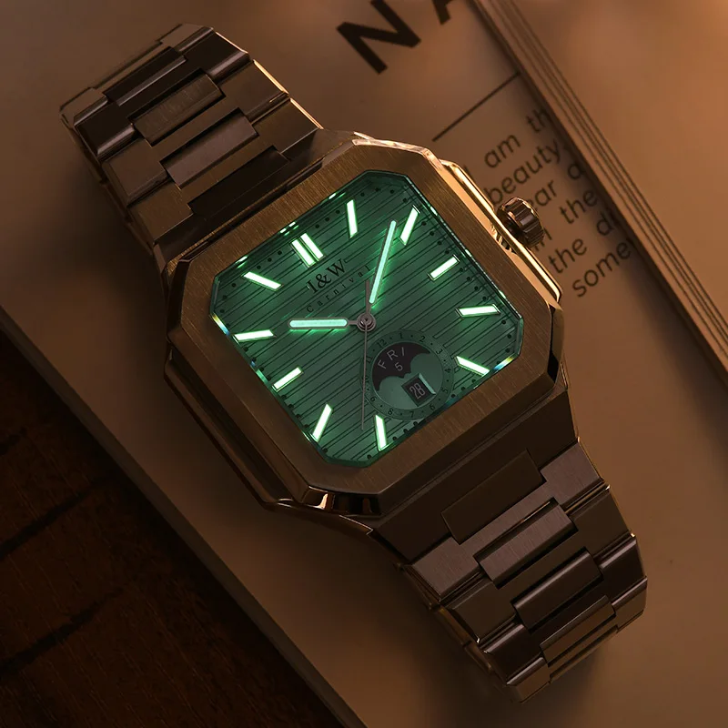 Reloj CARNIVAL Mens Business Mechanical Watches Brand Luxury Automatic Movement Wristwatches for Man Waterproof Men Montre Homme - view 5