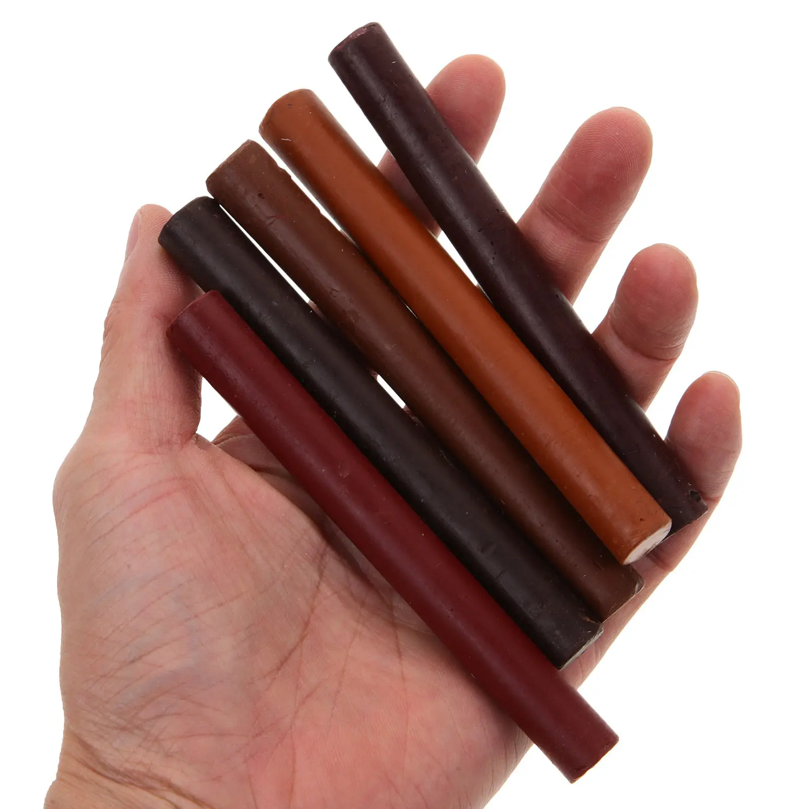 5Pcs Furniture Repair Markers Touch-Up Paint Pens for Wood Scratches Dents Gaps on Hardwood Floor Furniture Moldings DIY