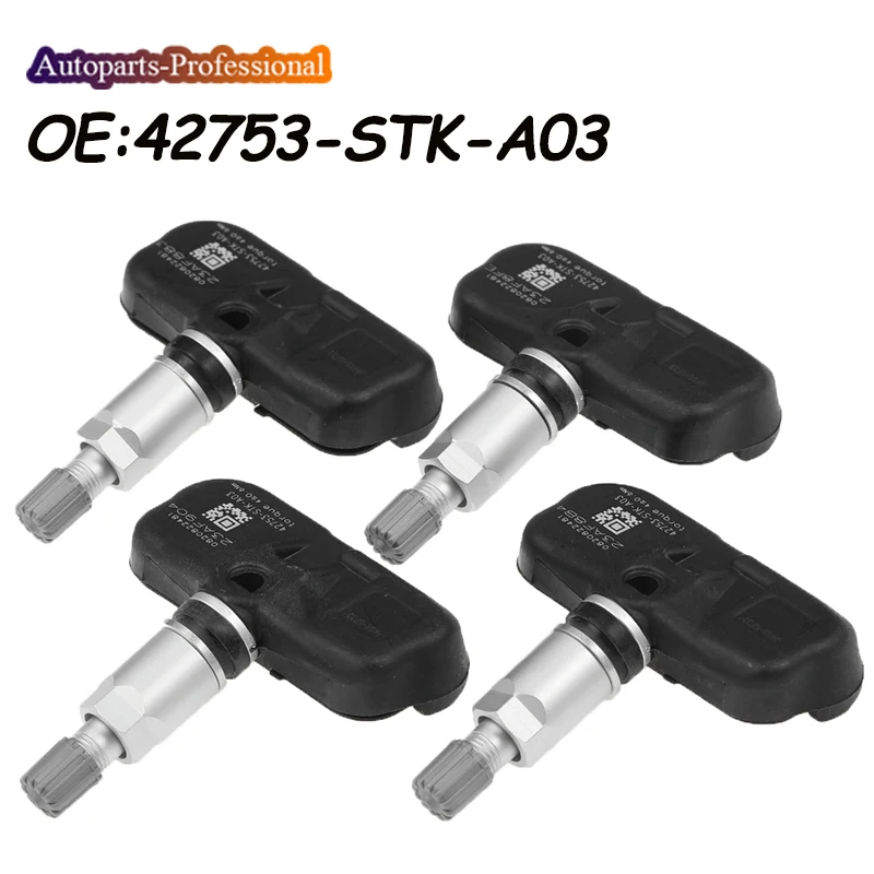 TPMS Tire Pressure Sensor 42753STKA03 42753-STK-A03 42753-STK-A04 42753-STK-A02 For Acura MDX TSX RDX Honda Pilot 2007-2015