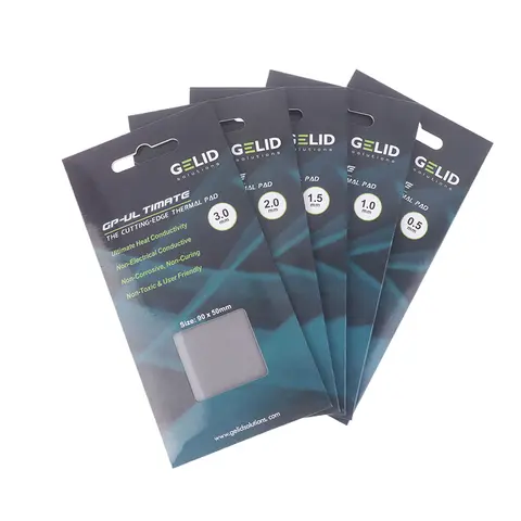 GELID GP-Ultimate 15W/MK Thermal Pad CPU/GPU Graphics Motherboard Silicone Grease Pad Heat Dissipation Silicone Pad 90x50MM