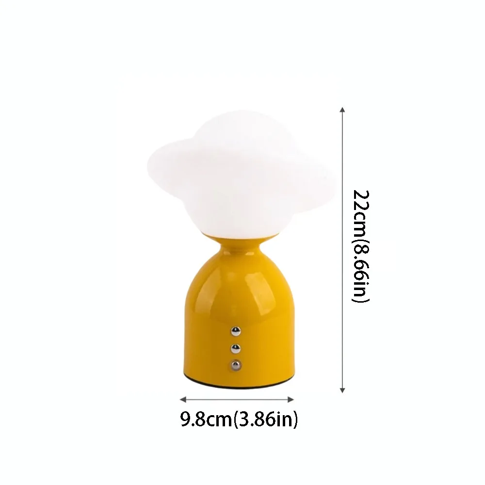 タッチ式調光ナイトライト-type-c充電式-クリエイティブな装飾雰囲気ランプ-モダンミニマリスト漫画デザイン