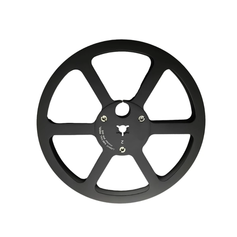 7-Zoll-Metallspulenrahmen für einfaches Öffnen/Schließen, perfekt für Musikliebhaber, 6 Löcher