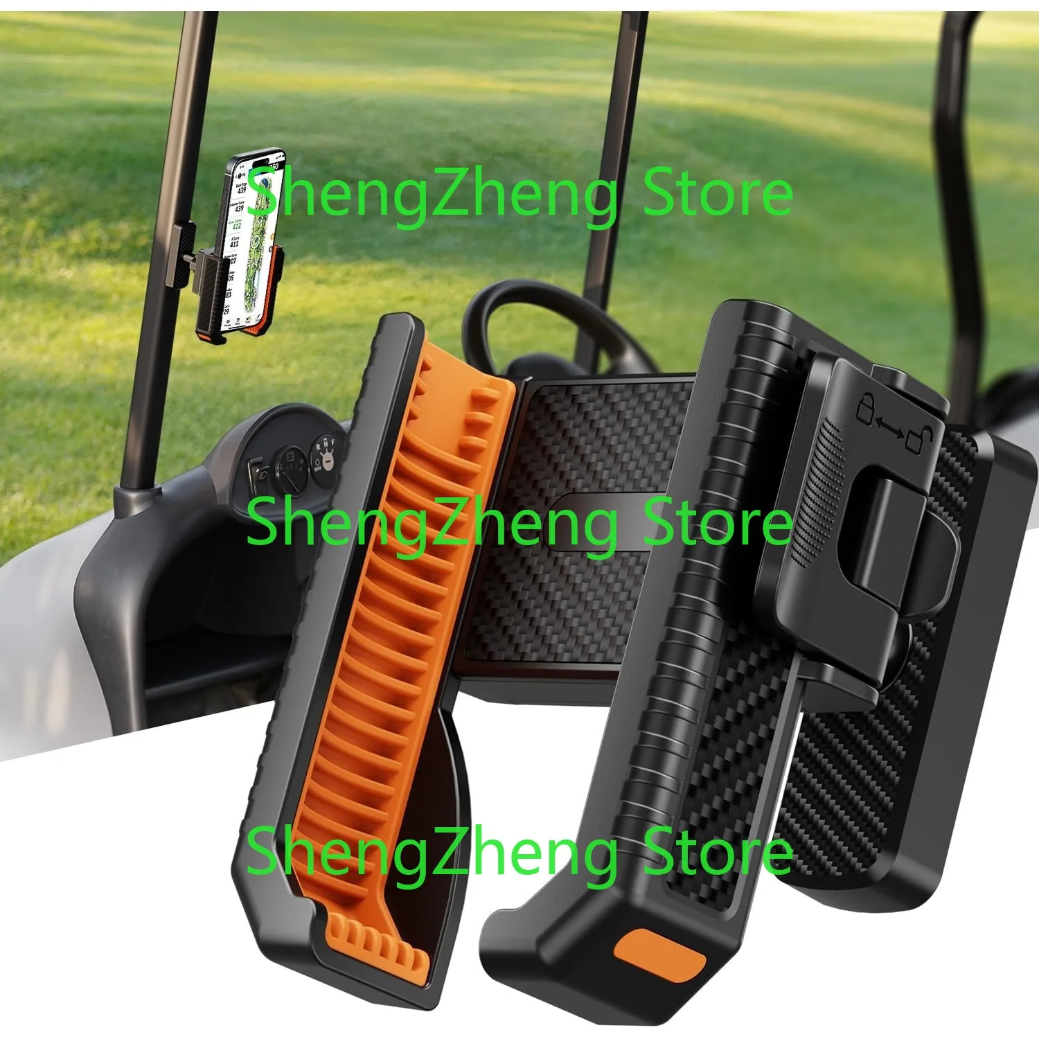 1Pcs Magnetic Golf Cart Accessory Phone Holder （Suitable for most mobile phone models）