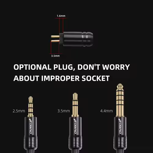 8core MMCX 2Pin 0.78mm A2DC Silver Plated Earphone Cable  3.5mm Balanced Headset Audio Jack Cable For SE315 SE425 LS50 LS70 E40 - Image 6