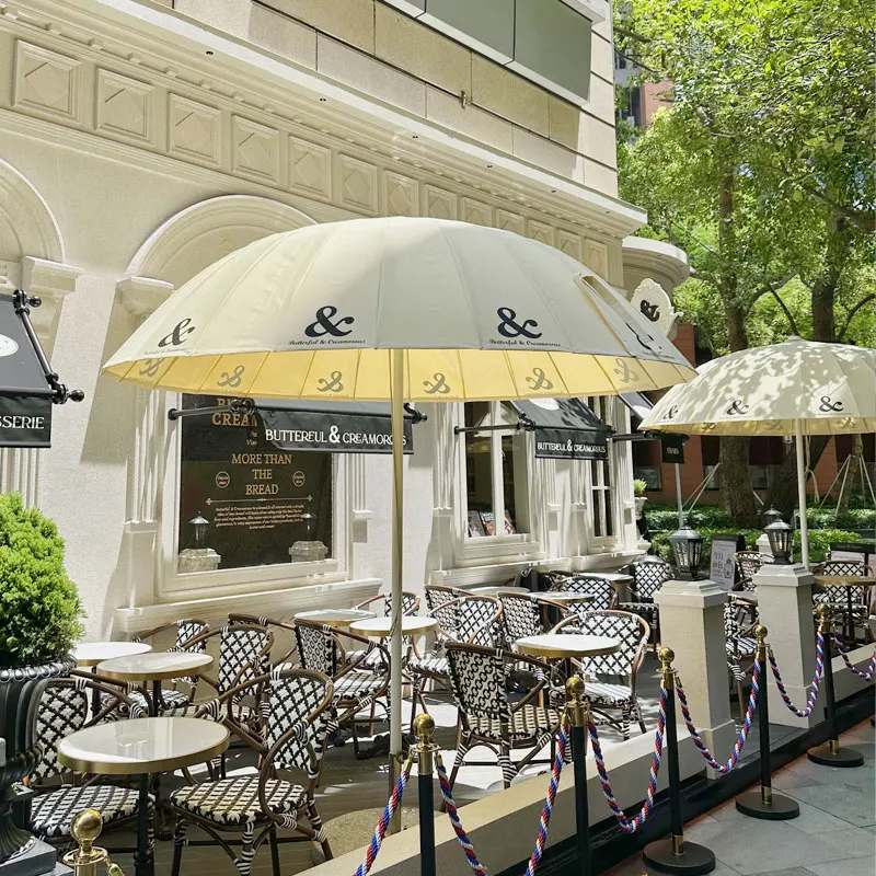 Paraguas de setas para exteriores Cafe Hotel