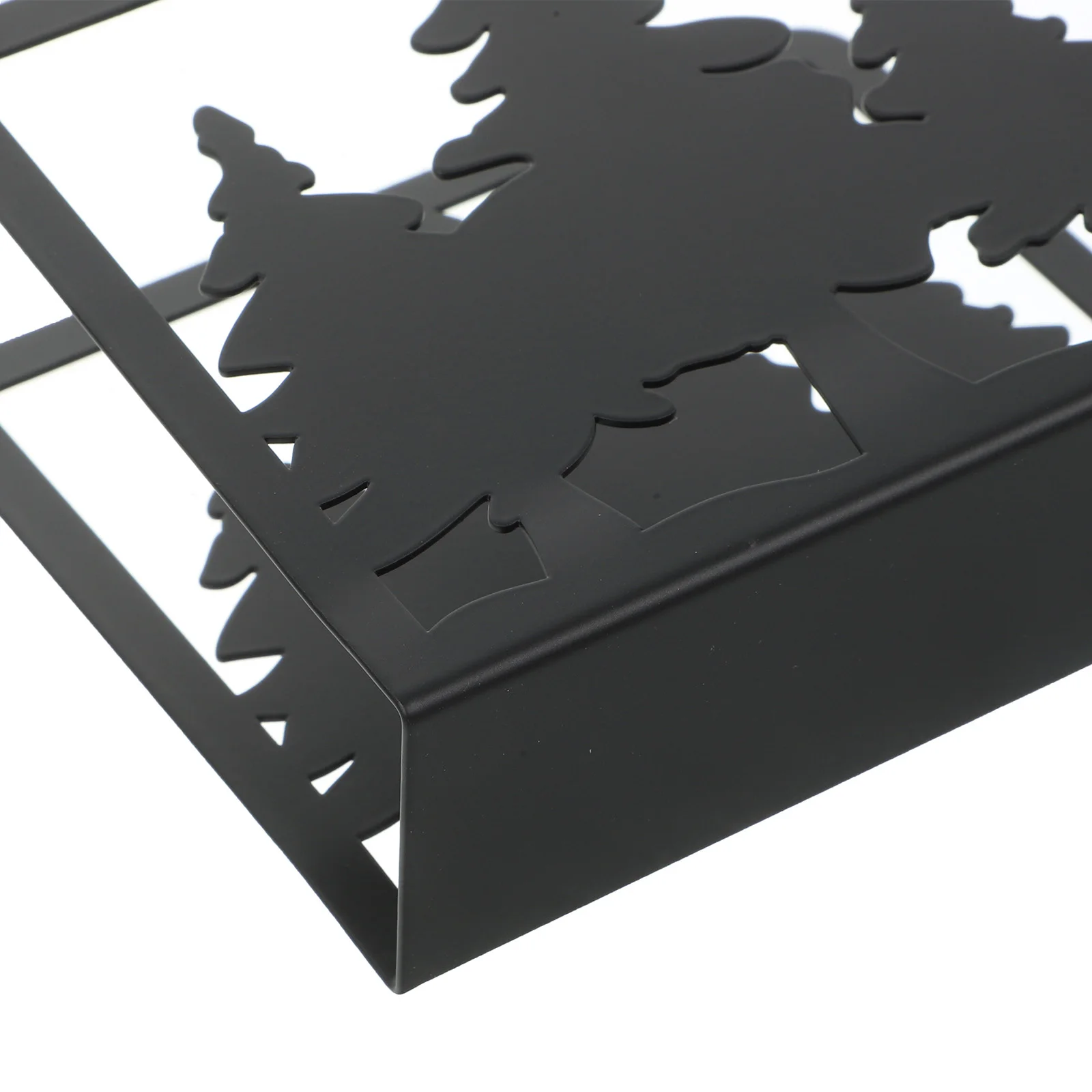 

Hollow Out Metal Holder Square Freestanding Tissue Stand Decorative Table Napkin Rack For Home Hotel Modern Retro Style Iron