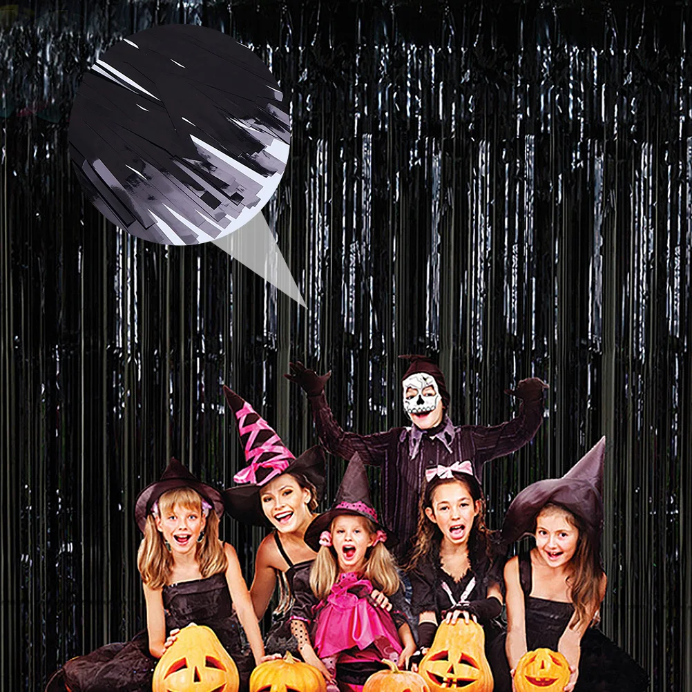 

3 Pcs Party Background Halloween Tassel Hangings Props Horror