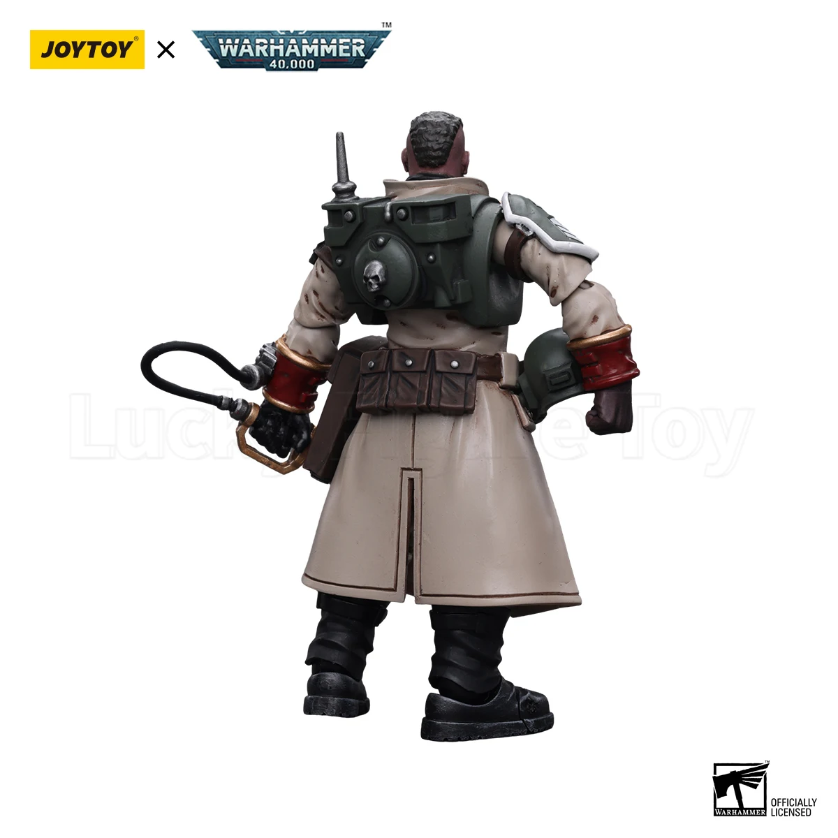 【الأصلي】JOYTOY 1/18 شخصية الحركة Warhammer 40K Astra Militarum Cadian Command Squad Commander مع ألعاب سيف الطاقة #3