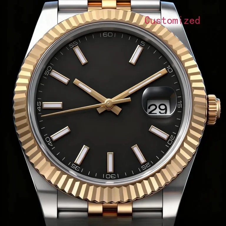 Relojes Personalizados para Hombre 2026 con Movimiento Automático, Acero Inoxidable 904L, Cristal de Zafiro, 40mm 36mm