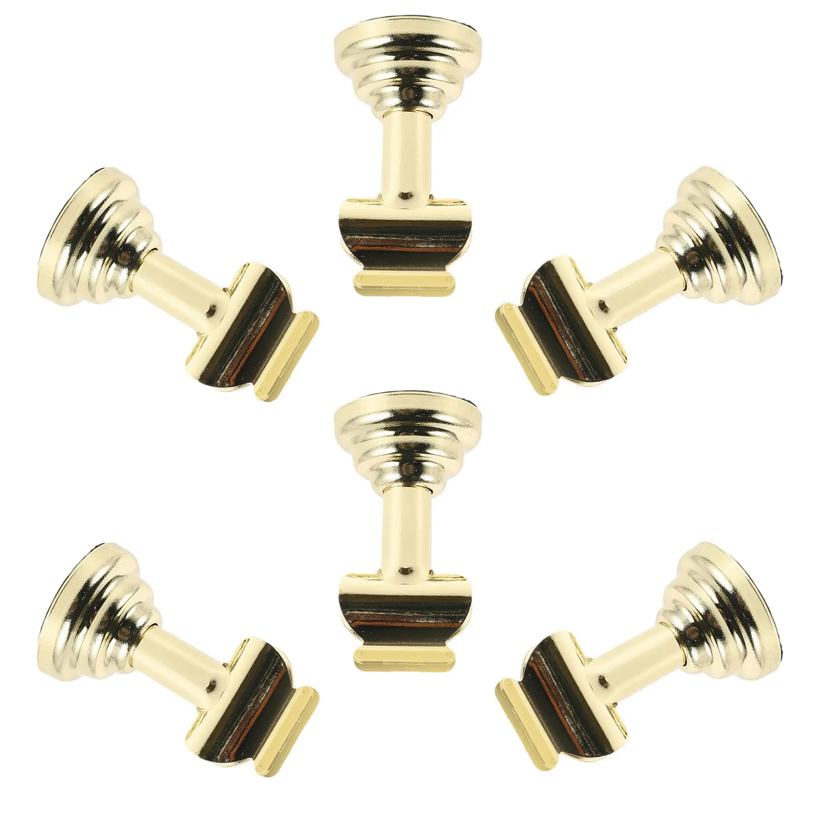 6 pcs Metal Menu Card Holders – Elegant Escort Card & Label Display Stand for Buffet, Catering, Restaurant