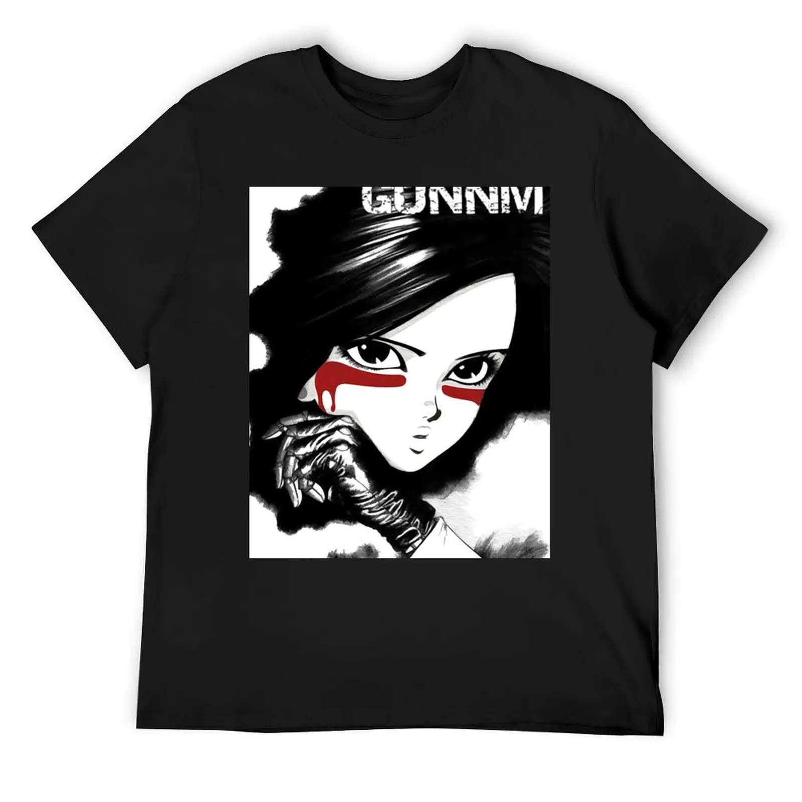 Copie de Gunnm - Gally - Alita: Battle Angel (White) T-Shirt Clothing funny gifts oversizeds anime stuff mens graphic t-shirts