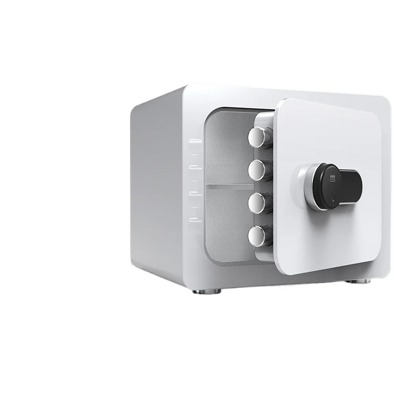 Fingerprint password safe household small 28cm swipe card to open the safe into the wall remote safe deposit box anti-theft
