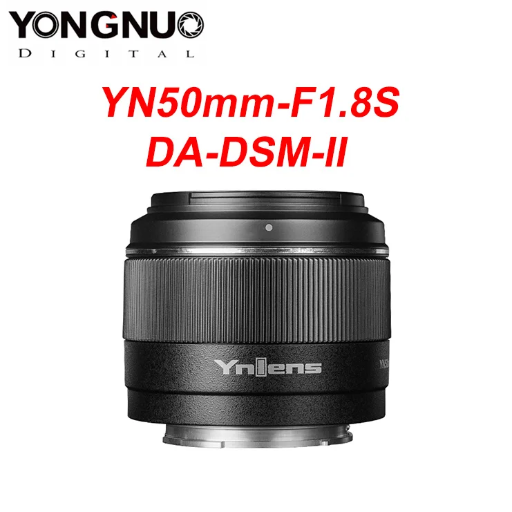 Yongnuo YN50mm F1.8S II DA DSM для Sony Φ AF/MF формат a6400 Micro Single E Mouth автоматический 50 мм 1,8 объектив с USB