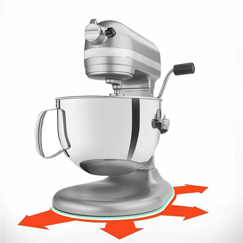 Alfombrilla deslizante para mezclador ABNO-5X, alfombrilla deslizante para mezclador para Kitchenaid Professional 600 Series, alfombrilla deslizante para mezclador con soporte de elevación de tazón de 5-8 cuartos