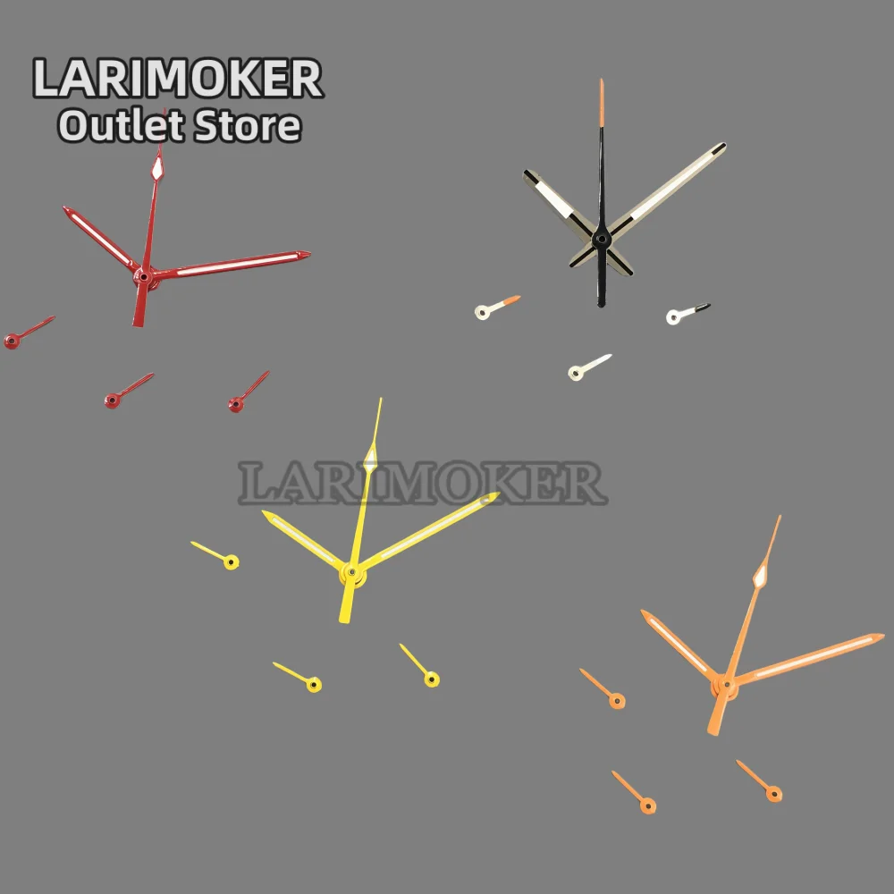 

LARIMOKER vk63 watch accessories 6-pin color pointer green luminous suitable for vk63 quartz movement watch l