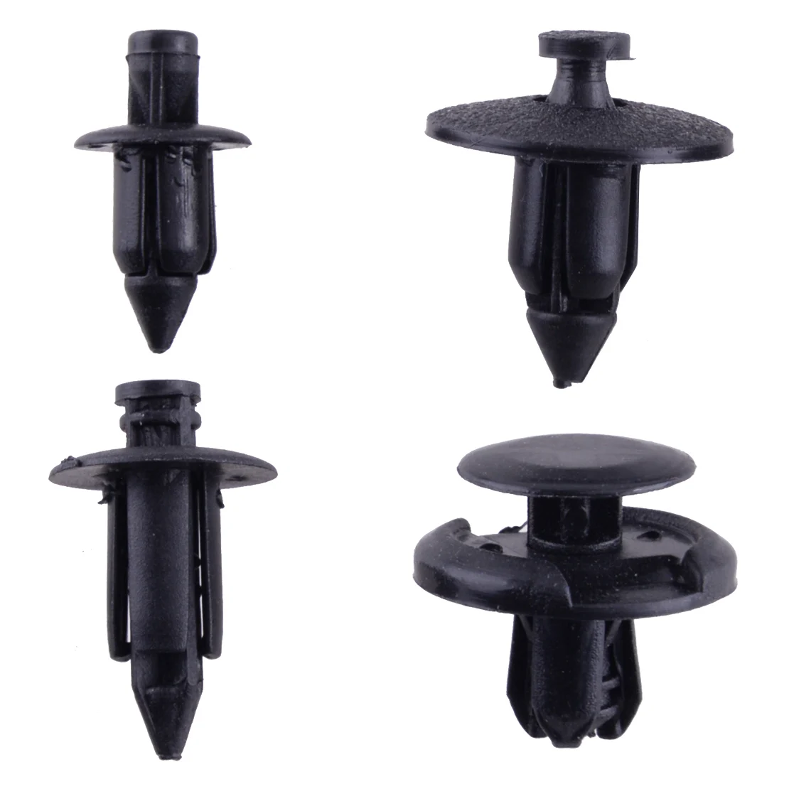 80Pcs/Set M6 M7 M8 Motorcycle Fairing Bodywork Bolt Push Pry Rivets Pin Clip Retainer Fastener Fit For Polaris Sportsman Nylon