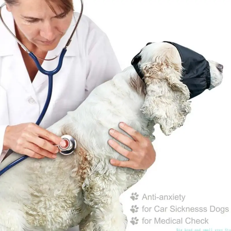 581C Dog Eye Cover Calming for Stress Relief and Comfortable Travel Experience