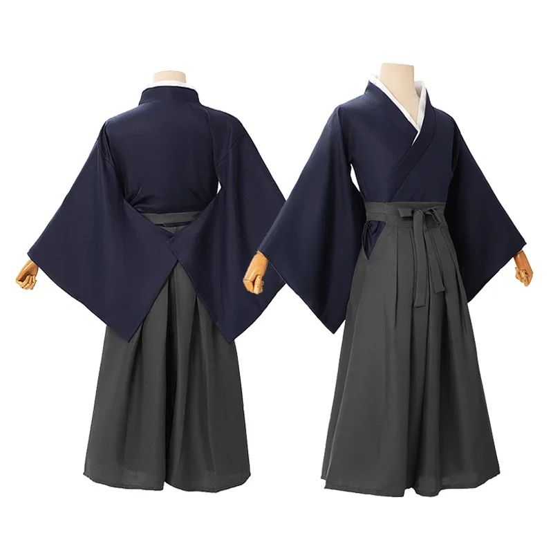 أزياء هيمورا كينشين التأثيرية أنيمي روروني كينشين للبالغين للجنسين زي الساموراي كيندو كيمونو مجموعة كاملة مع ملابس الملحقات
