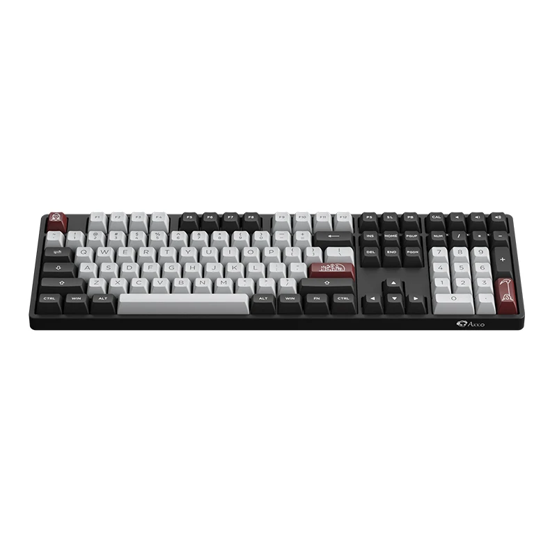 

Programmable Computer Gaming Keyboard Mechanical With ASA Profile Double Shot PBT Keycaps