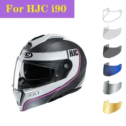 HJC HJ-33 I90 visera Casco de motocicleta lente protectores de repuesto Casco Moto accesorios de protección facial capacete HJC Anti-UV