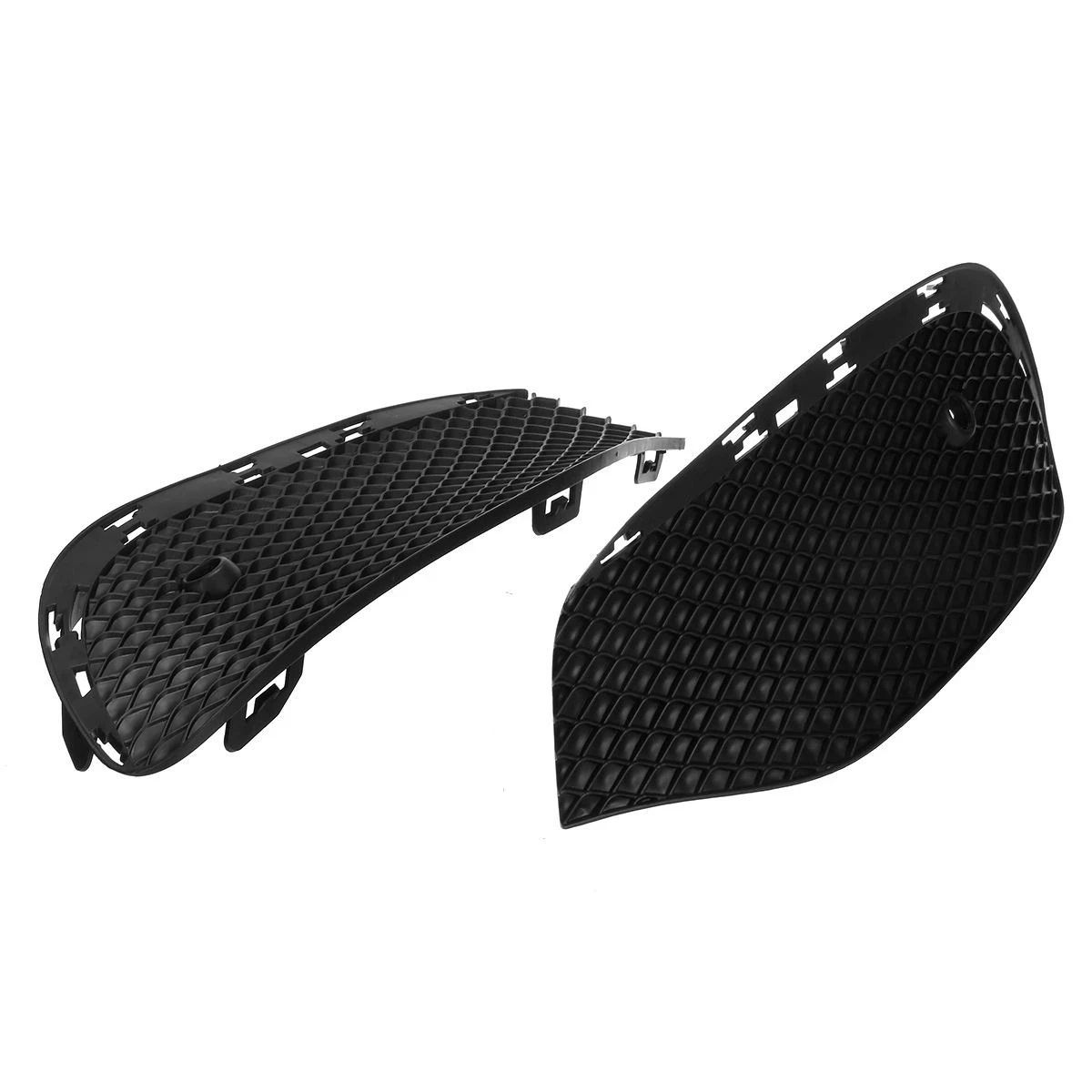 

2X Car Front Bumper Fog Light Grille Fog Lamp Grill Cover for Mercedes-Benz E Class W213 2016-2020 2138850822 2138851122
