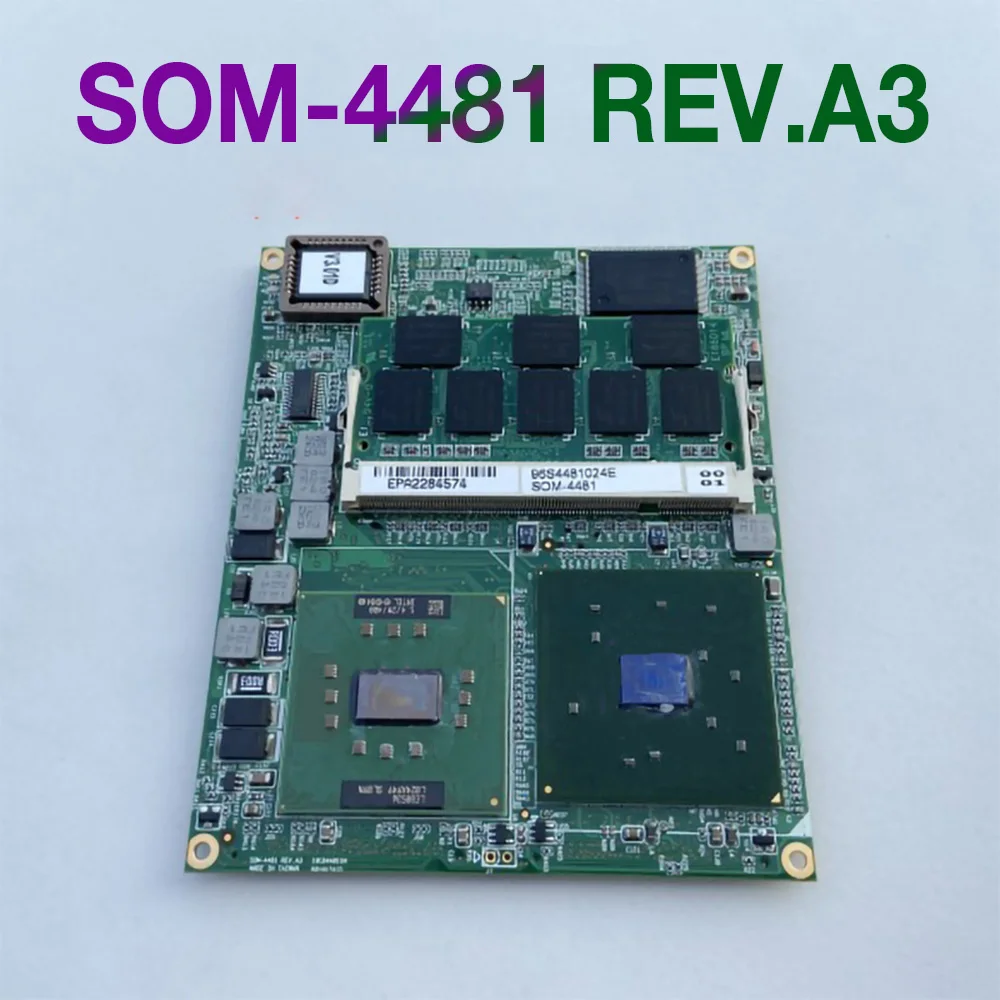 For Advantech ETX Embedded CPU Motherboard SOM-4481 SOM-4481 REV.A3