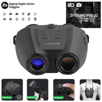 8X Zoom HD Digital Binoculars Head Mounted for Day Night Vision NVG Camera 1080P Video Recording Outdoor Fishing Scout Telescope