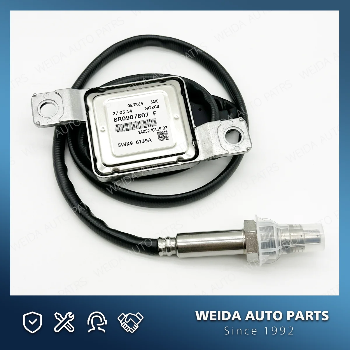 

8R0907807F 5WK96739A Новый датчик NOX подходит для AUDI Q5 3.0 TDI Quattro CPNA CPNB CCWA 2008-2018 A8 D4 Porsche Macan 95B