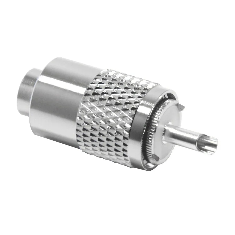 UHF موصلات PL 259 ذكر موصل إلى RG8X RG59 RG8 محول موصل UHF تركيب موصلات دروبشيبينغ #5