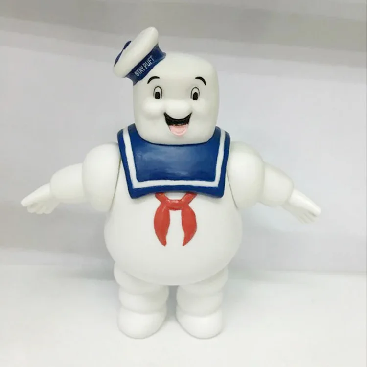 Anime Ghostbusters action figure Marshmallow Green Ghost model sailor action figure toy Kimono Miku figurine