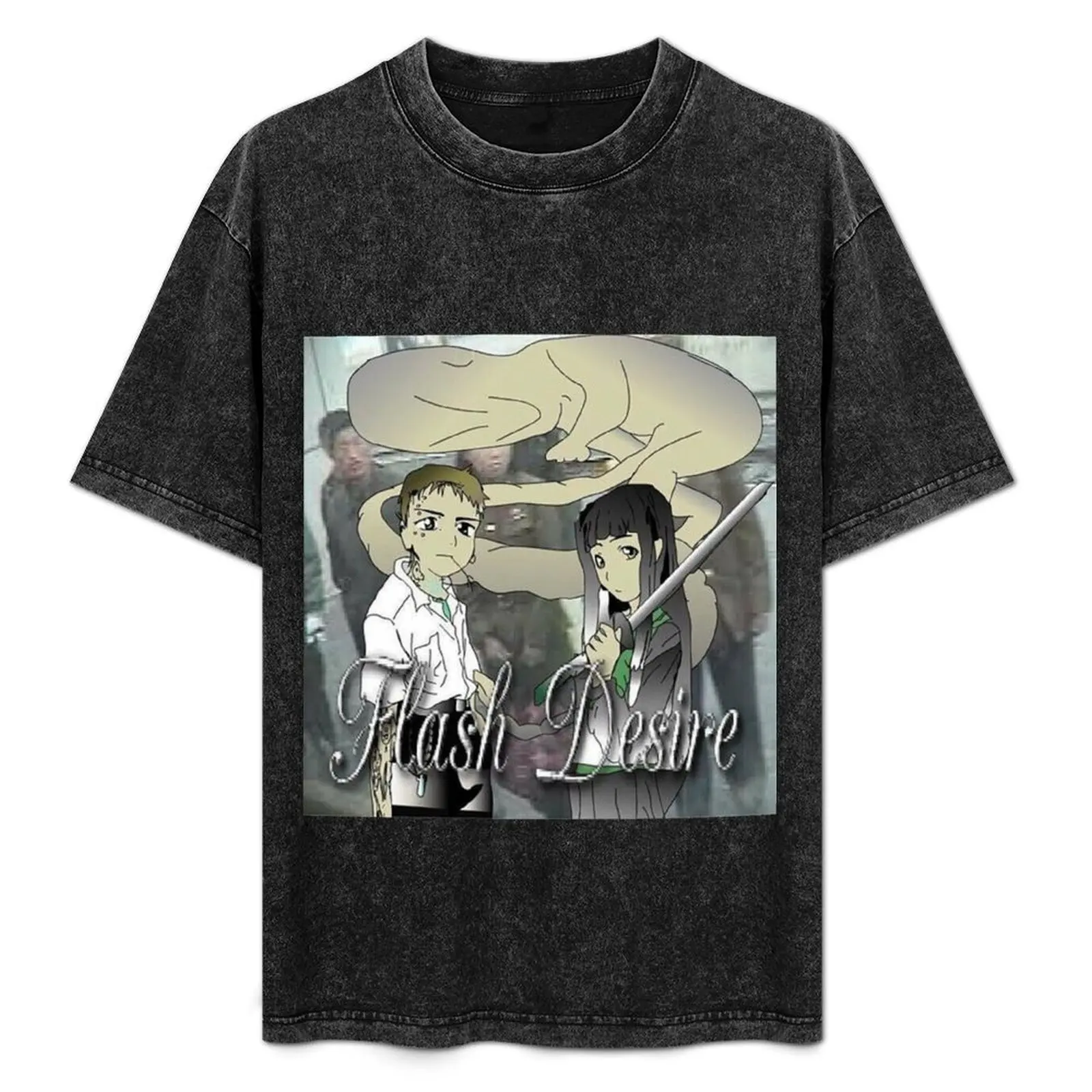 

YABUJIN FLASH DESIRE T-Shirt Streetwear Print Tee Shirt