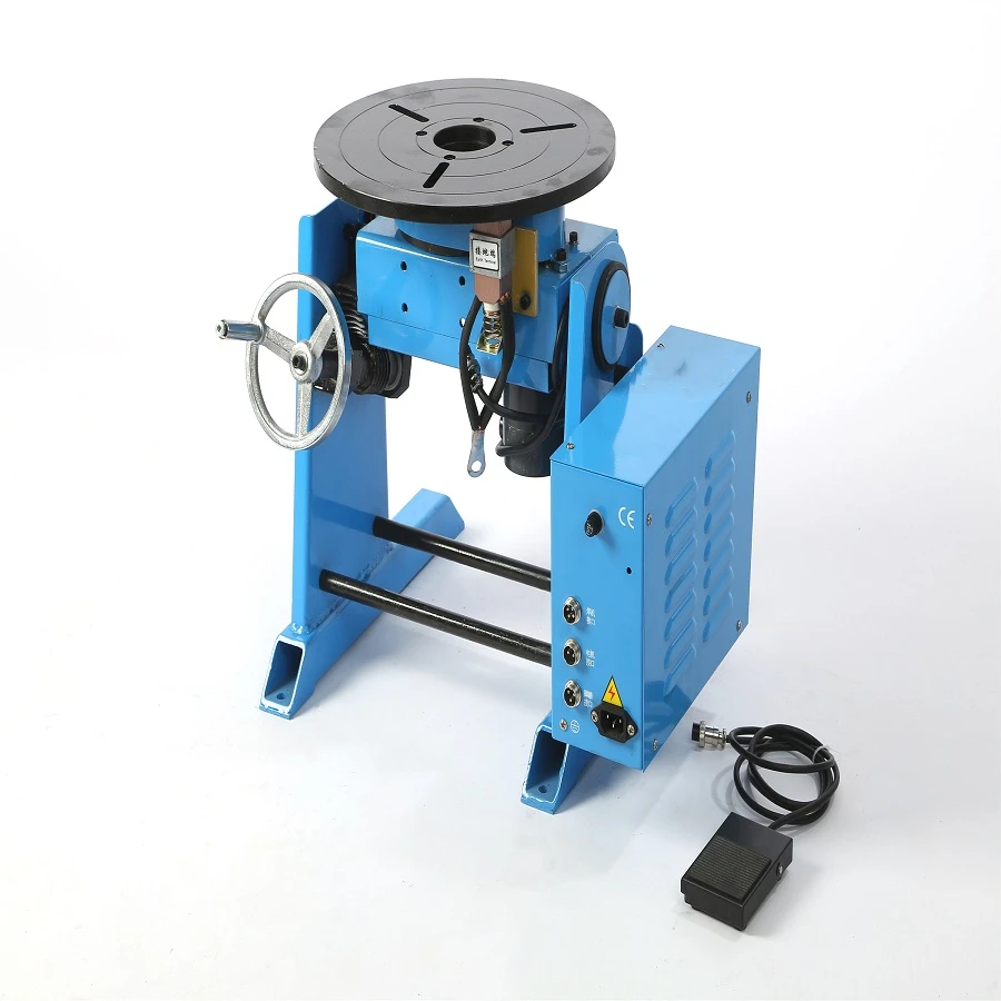 CNC 300KG Weld Position Rotary Table With Center Hole 170 mm