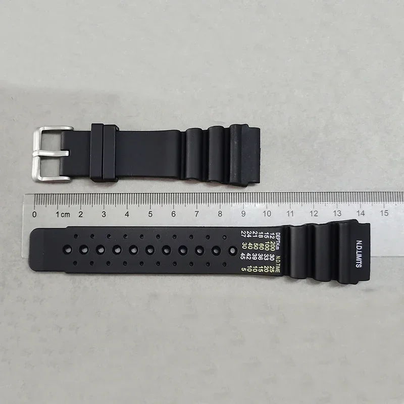 Pasek z gumy do zegarków Seiko i Citizen, 20/22/24mm, sportowy pasek do zegarka, akcesoria do bransoletki ND Limits.