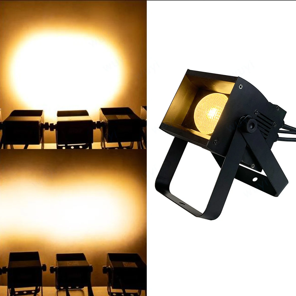 60w COB Warm Cool White Led Blinder Audience Par Light for Stage Effect with Aluminum Housing