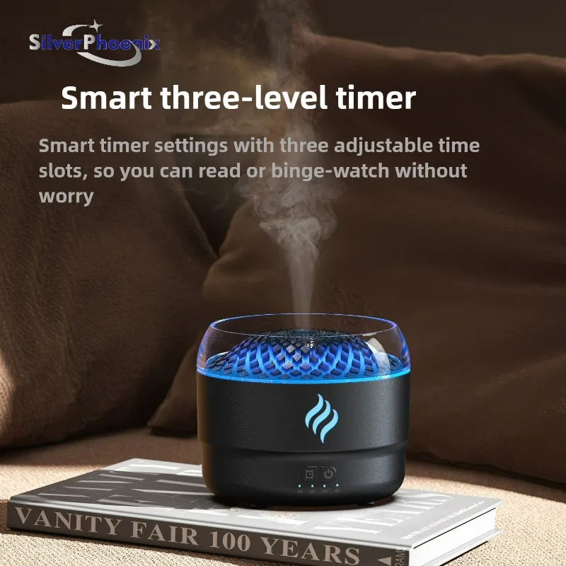 

Новый рассеиватель пламени, распылитель большой емкости, бесшумный автоматический дозатор ароматов, подходит для увлажнителей для спальни и настольных компьютеров.