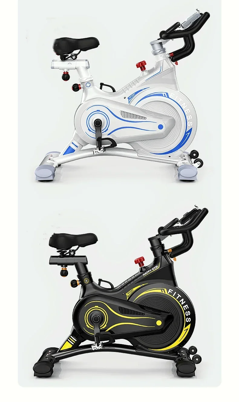 2025, gran oferta, bicicleta de spinning con resistencia a la transmisión por correa magnética de alta gama, bicicleta estática estática digital inteligente