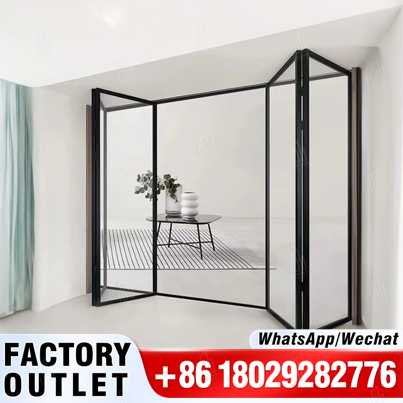 Hotel activity partition wall Ballroom moving partition wall Hotel box folding rail door aluminum alloy plate wall