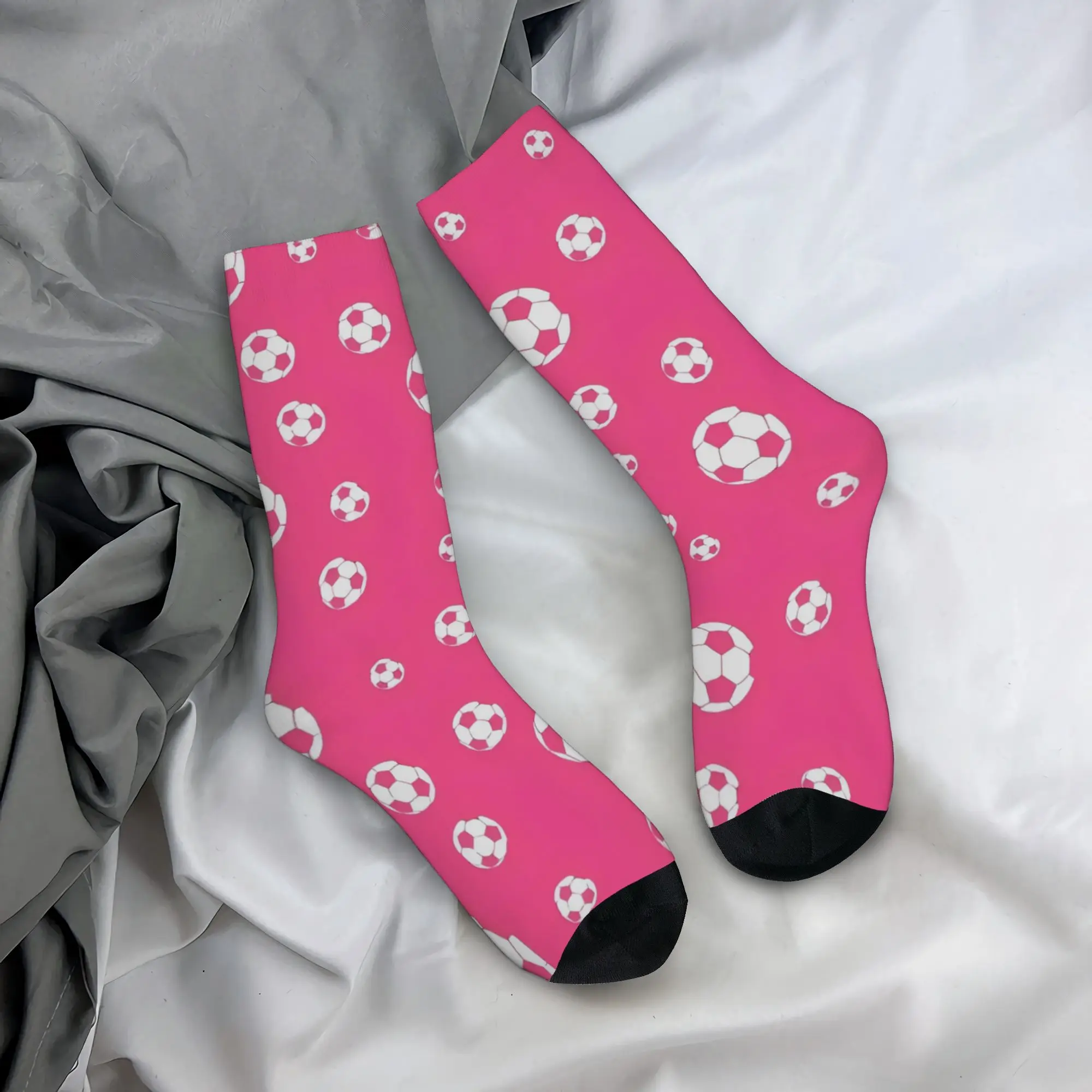 

Funny Sock Soccer Football Fan Merch 67 Harajuku Seamless Pattern Printed Men Socks Novelty Men's Socks