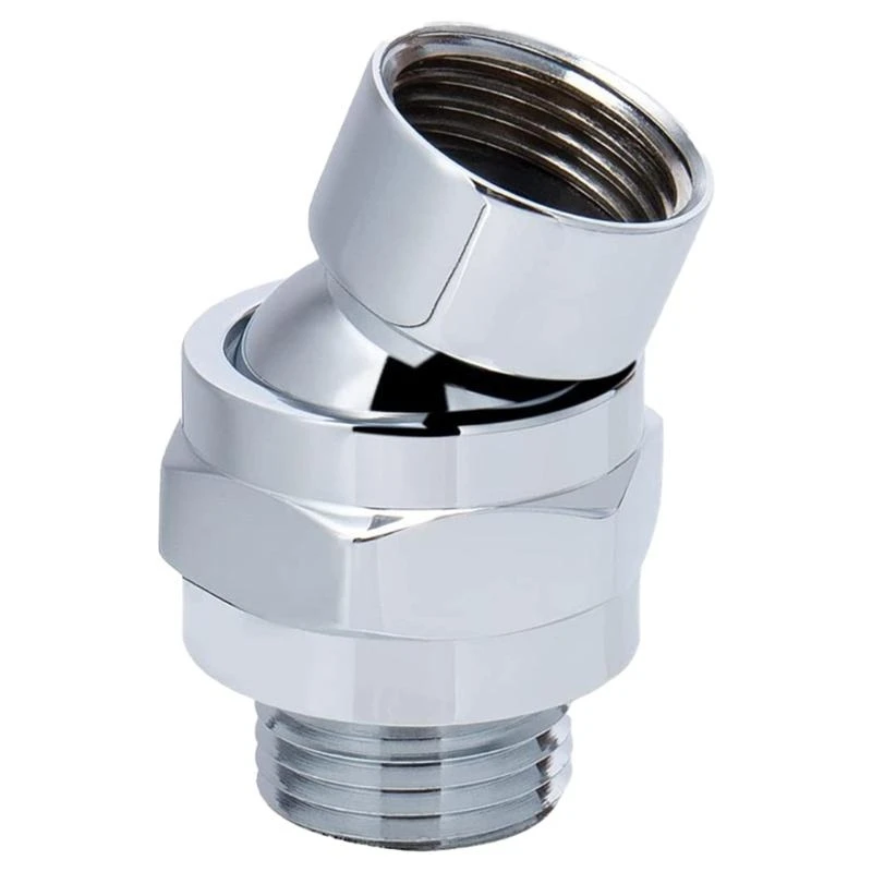 Shower Connector Balls Joint Replacement Shower Head Swivel Balls Adapter Brass Adjustable Shower Arm Connector Enduring