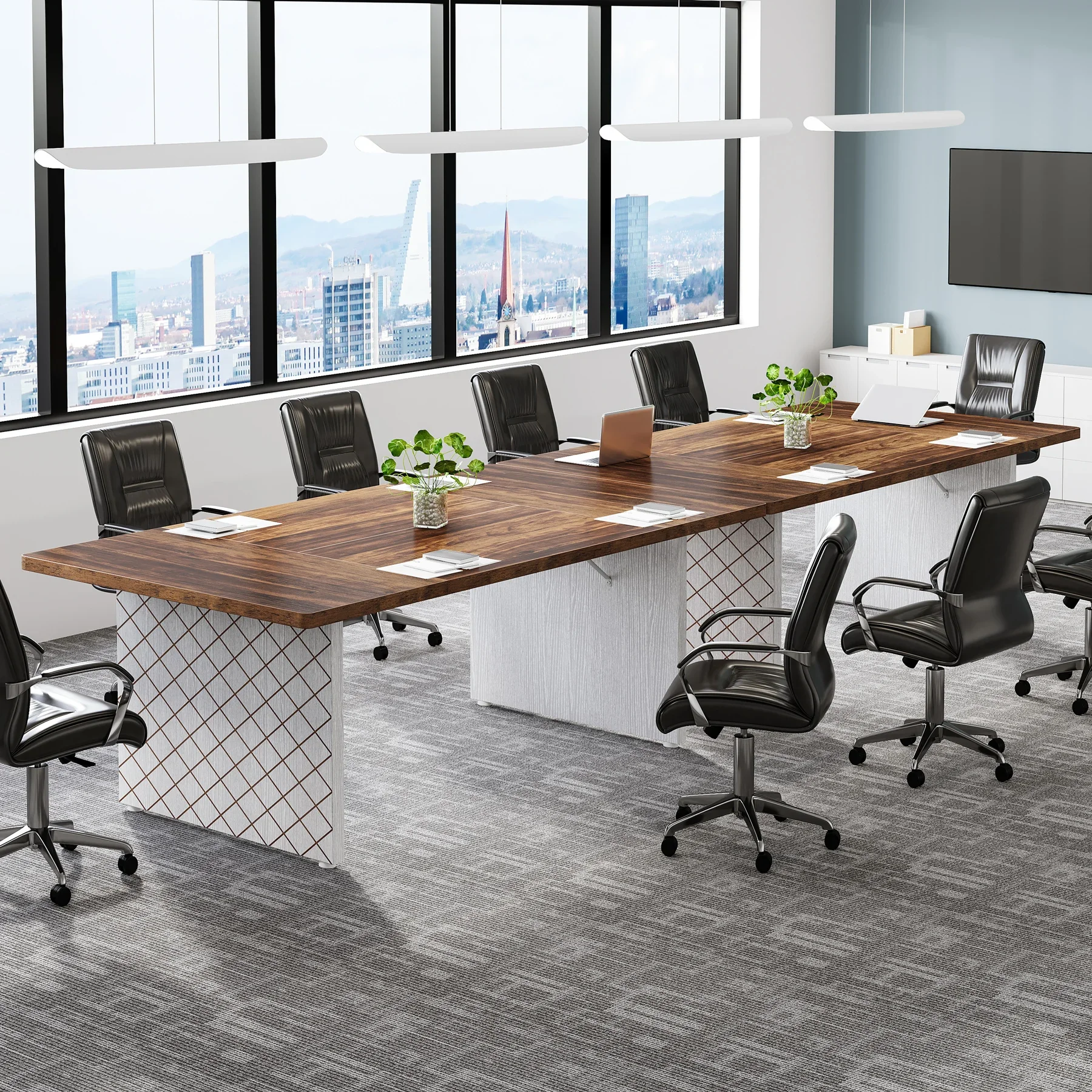

Tribesigns Luxury Conference Table Conference Tables For Commercial Mdf Conference Table