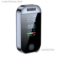 Portable Digital Breath Alcohol Tester Professional Breathalyzer With LCD Display USB Rechargeable Electronic Alcohol Tester