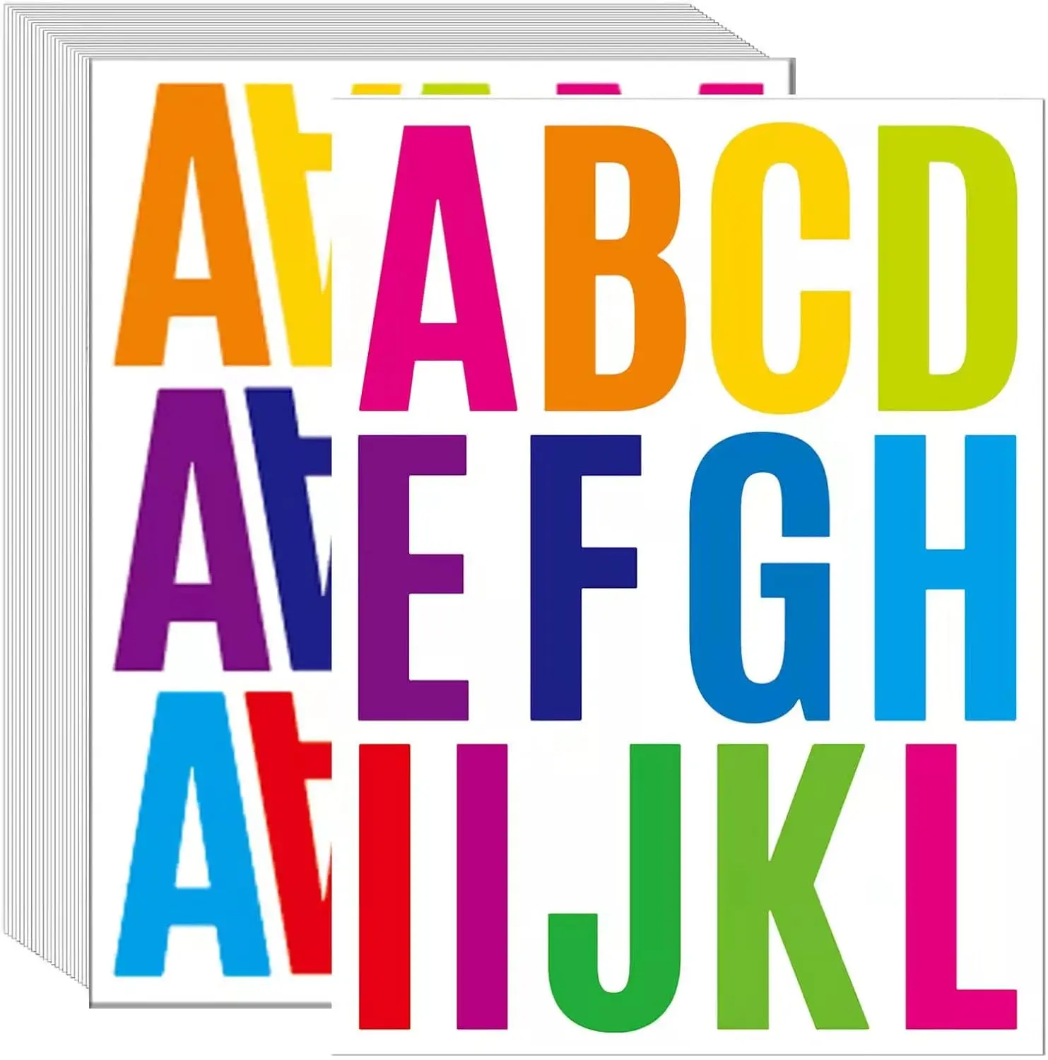 

2 inch Vinyl Self-Adhesive Sticker Letters