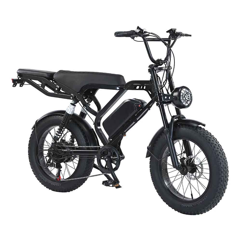 Customizable 48v 500W 12AH 20AH Eco-friendly 20 Inch Fat Tire Off-Road Adult Electric Snow Bike Customizable Eco-friendly
