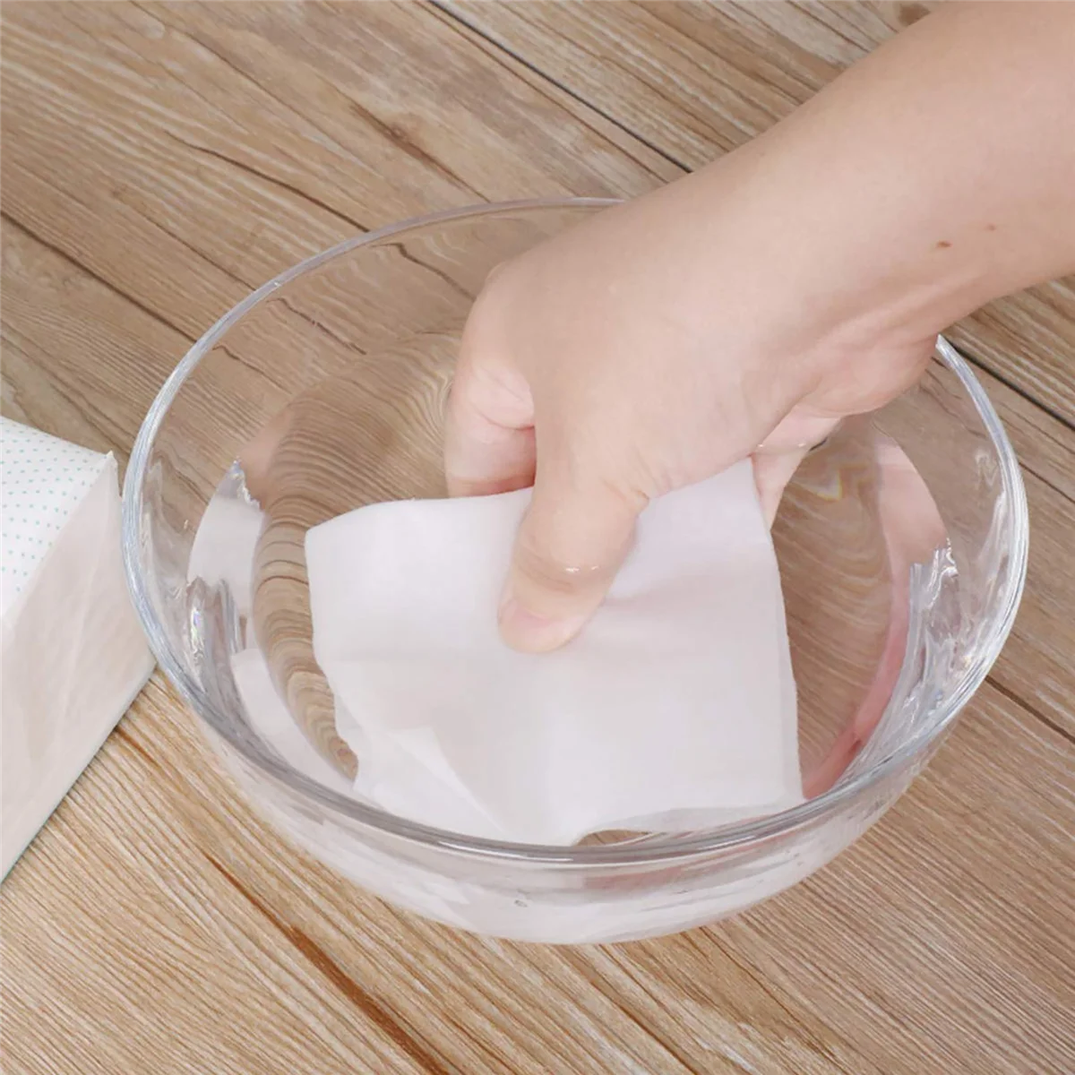 

RANA 100PCS Disposable Wash Face Towel, Clean Face Towel, Make of Cotton, Remove Makeup Towel, Wash Tissue